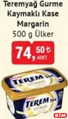 TEREMYAĞ GURME KAYMAKLI KASE MARGARİN 250 G